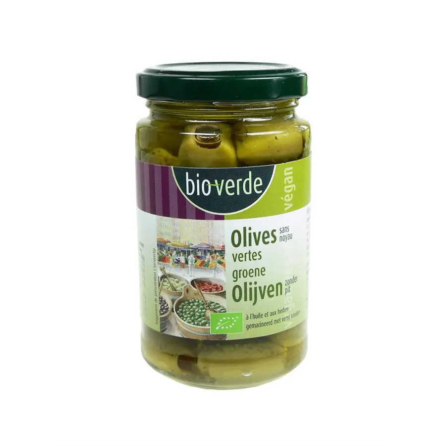 Olives vert dénoy. 200g
