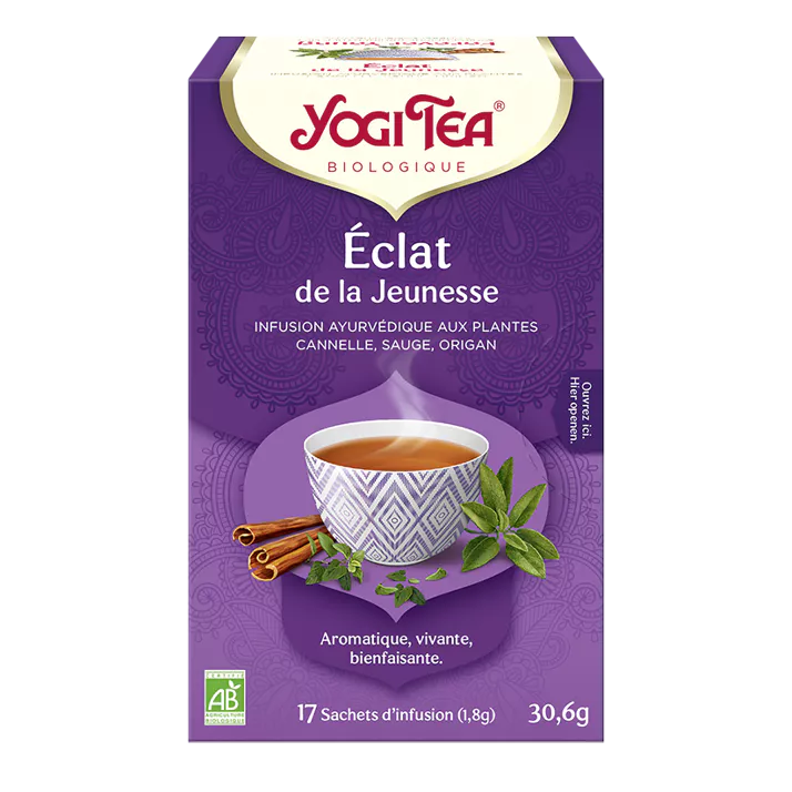 Thé : Éclat de jeunesse