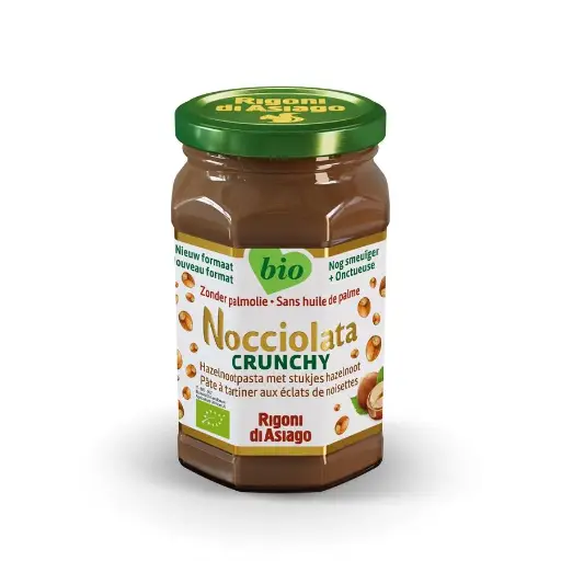 [86906] NOCCIOLATA Pâte noisettes crunchy 250g
