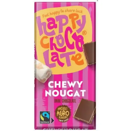 [86824] Chocolat noir nougat 100g
