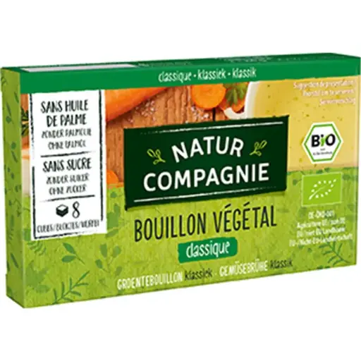 [14322] Bouillon légumes 8x10.5g sans sucre classique
