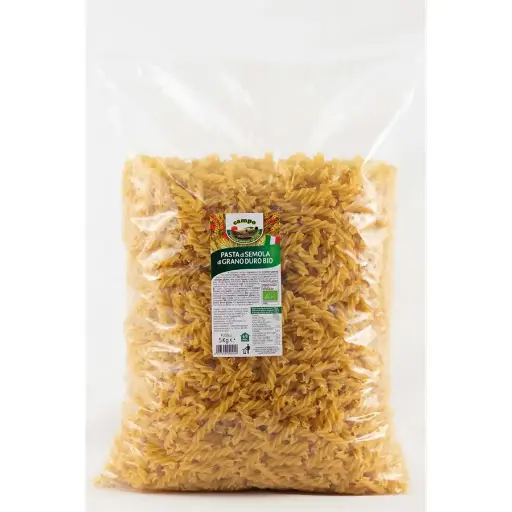 [80174] Pâte:  Fusilli blanc sac 5kg