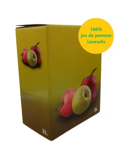 Jus de pomme 3L : Lauradis